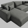 FrontEnd-600-x-600-px-89.png The Kathrada - Grey Modular Block L-Shape Sofa with Piping